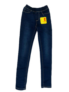 Jegging fit Stooker Boys & Girls Lilly bleu marine garçon