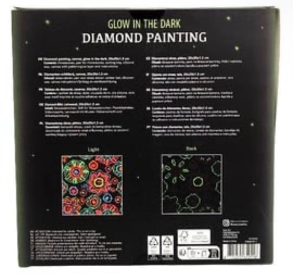 Kit Mosaïque Diamond Painting Phosphorescente Canvas