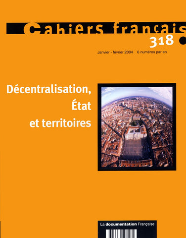 Livre - Décentralisation, Etat et territoires Philippe Tronquoy