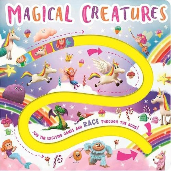 Livre Jeux Intéractif MAGICAL CREATURES - Anglais Dès 3 ans