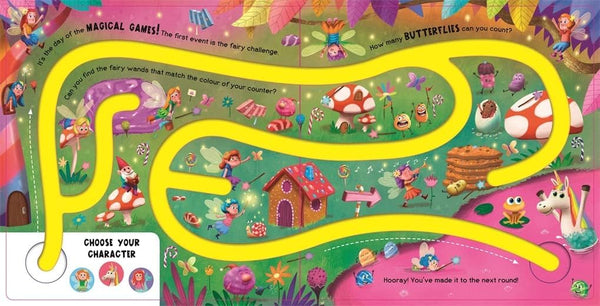 Livre Jeux Intéractif MAGICAL CREATURES - Anglais Dès 3 ans