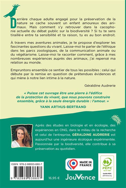 Livre " Aventures animales " Biodiversité, monde sauvage, environnement