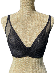 Soutien-gorge Piège Lingerie dentelle à armature Eloyse noir