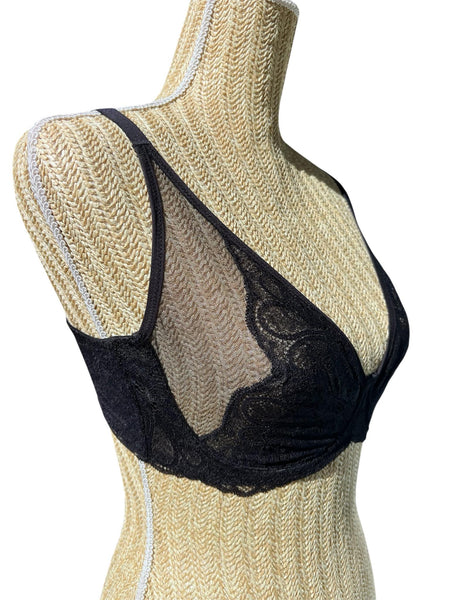 Soutien-gorge Piège Lingerie dentelle à armature Eloyse noir