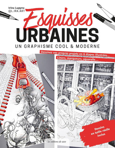 Livre "Esquisses urbaines modernes" Irina Lupyna