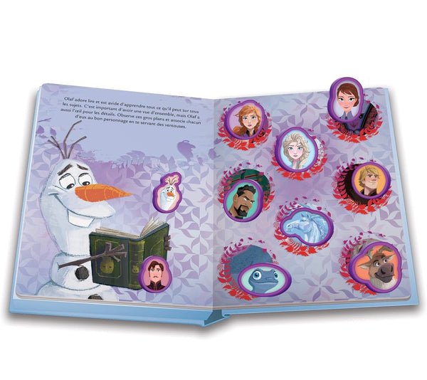 Livre Disney- Colle à l'Histoire La Reine des Neiges 2