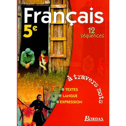 Livre cahier école 5ème Francais collège