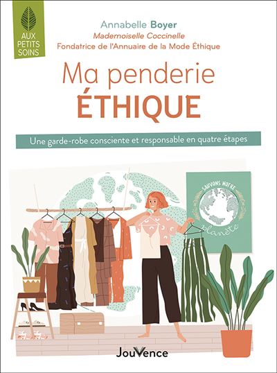 Livre Ma penderie éthique Une garde-robe consciente et responsable Annabelle Boyer