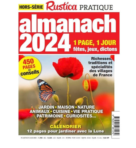 Magazine-Hors Série Rustica Pratique ALMANACH 2024