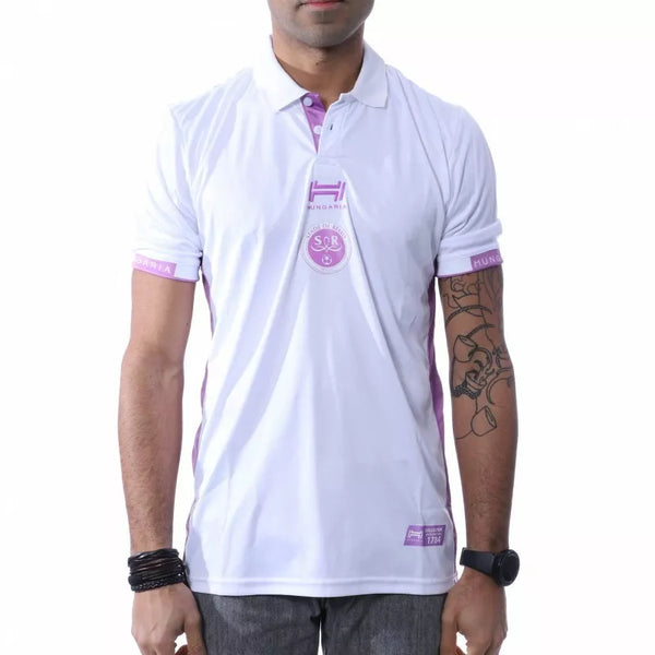 Maillot Football Stade De Reims Hungaria Blanc