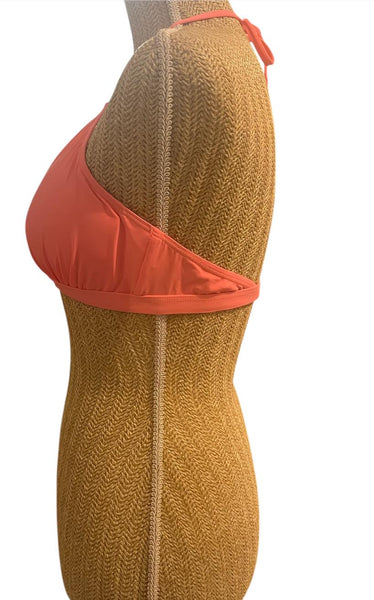 Haut de maillot de bain à coque corail Ardène Swim