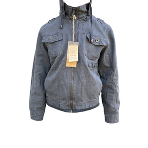 Manteau à capuche Kalamton gris Garçon