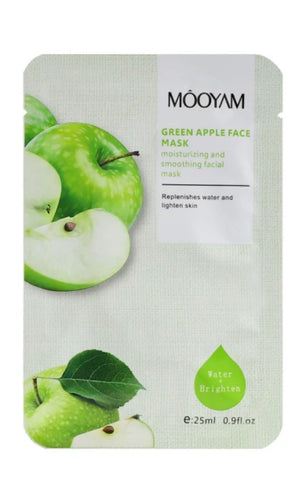 Masque Môoyam à la pomme verte pour le visage – Hydratant et lissant 25 ml