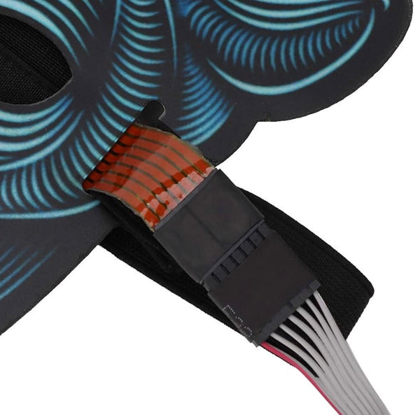 Masque panthère lumineux réactif au son – Goodmark