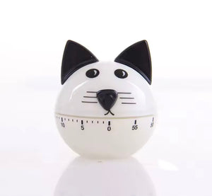 Minuteur mécanique de cuisine – Chat