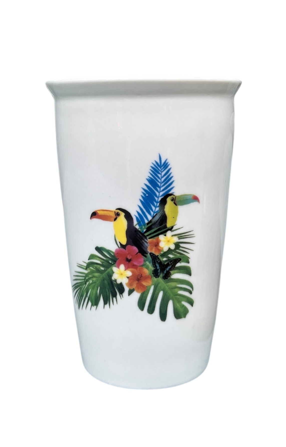Mug de transport Adac Motifs Toucan en céramique et silicone – 35 cl
