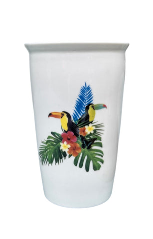 Mug de transport Adac Motifs Toucan en céramique et silicone – 35 cl