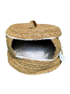 Niche + coussin pour animaux – 100 % herbe marine – Craft Magistry