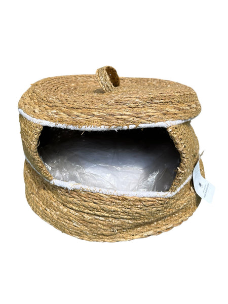 Niche + coussin pour animaux – 100 % herbe marine – Craft Magistry