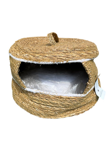 Niche + coussin pour animaux – 100 % herbe marine – Craft Magistry