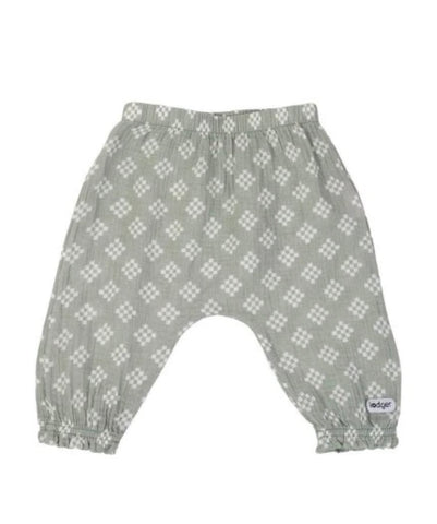 Pantalon Lodger hipster vert et blanc