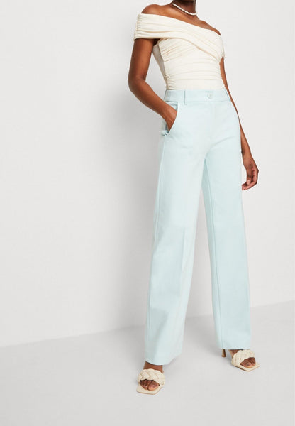 Pantalon Esprit bleu turquoise femme