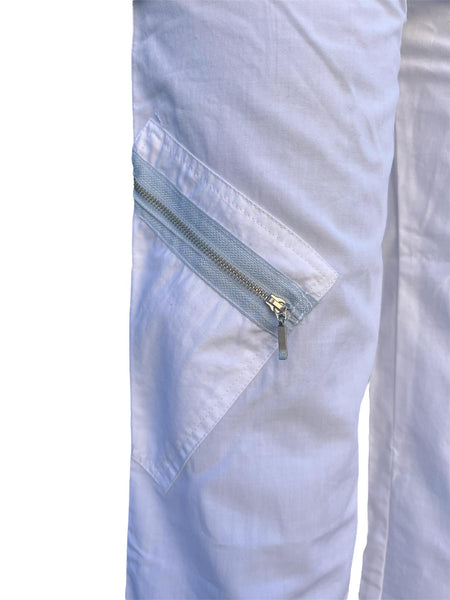 Pantalon Sports Label by Moods’ Attitude blanc fille