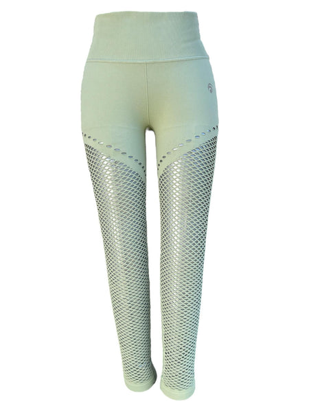 Pantalon maille OceanSapart vert Fille