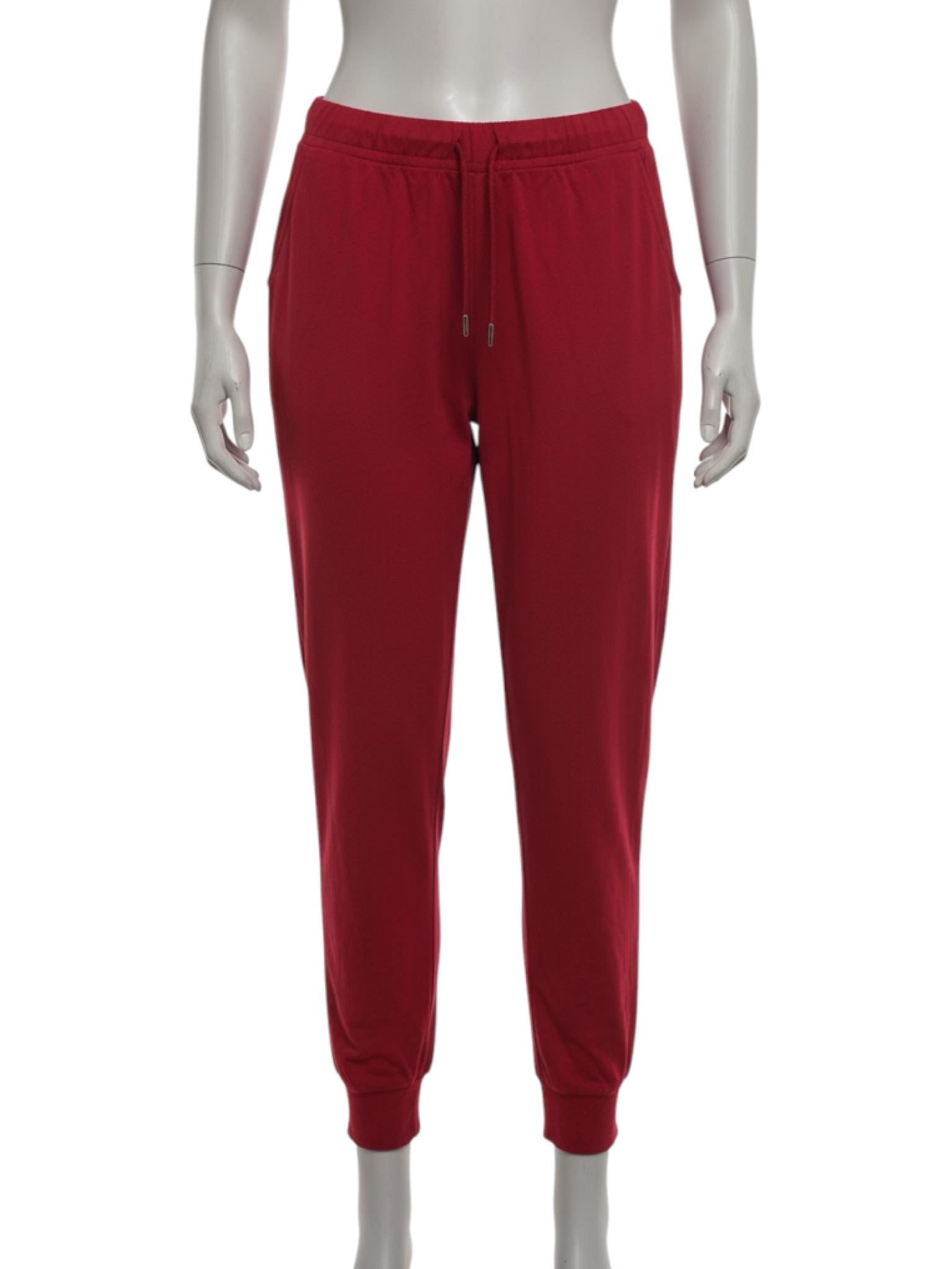 Pantalon rouge femme