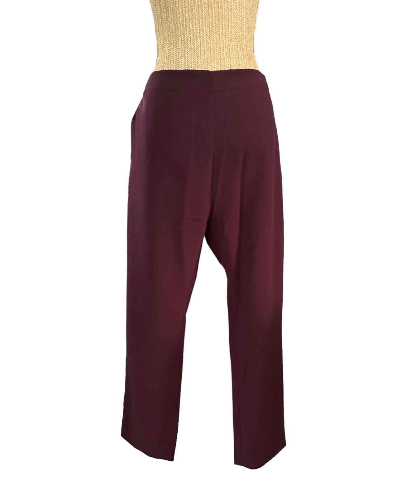 Pantalon Urban By Venca Bordeaux Femme