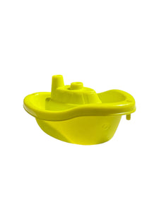 Petit bateau de bain vert pomme - 11.5 cm