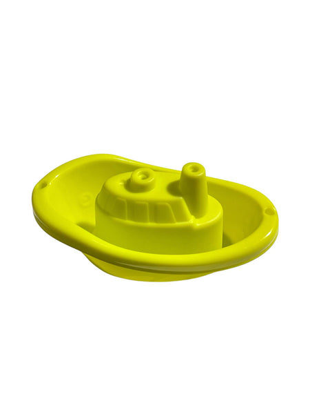 Petit bateau de bain vert pomme - 11.5 cm