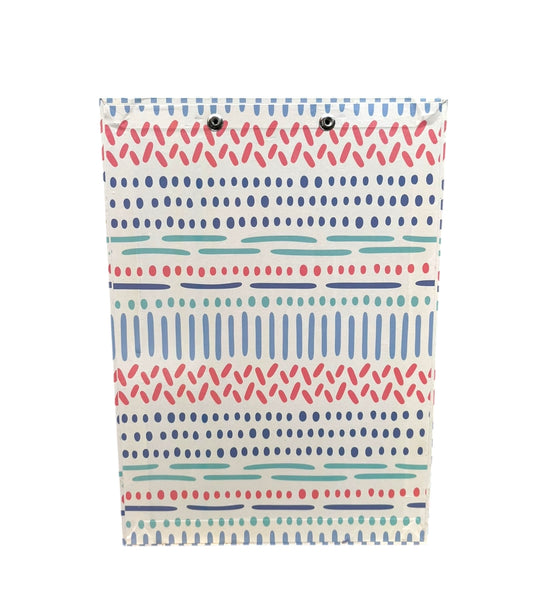 Planche à pince clipboard rigide – Motif graphique pastel 32,5 x 22 cm