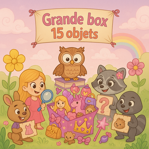 Pochette Surprise Moyenne Box Enfant Fille 15 objets