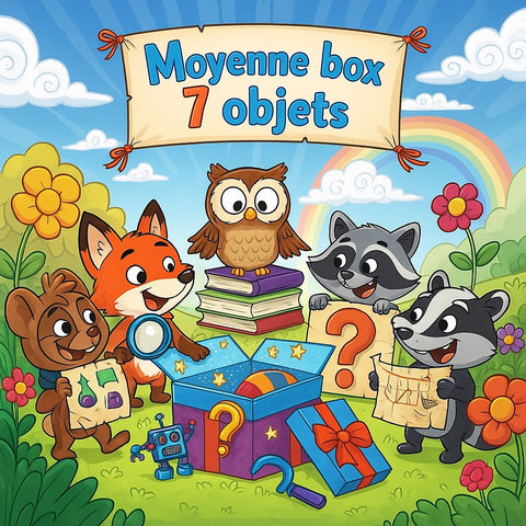 Pochette Surprise Moyenne Box Enfant Garçon 7 objets
