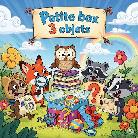 Pochette Surprise Petite Box Enfant Garçon 3 objets