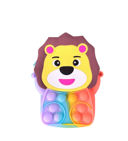 Porte-monnaie POP-IT Lion - 13.5 cm