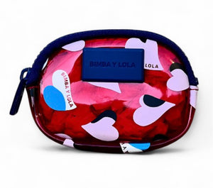 Porte-monnaie “Bimba Y Lola” rouge et bleu - 12 x 8 cm