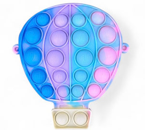 Porte-monnaie POP-IT Montgolfière Tie-Dye - 14 cm