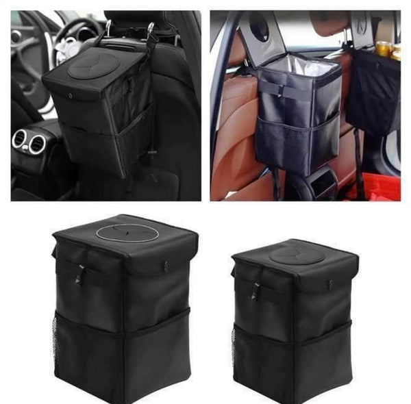 Lot de 2 Poubelles de Voiture Cintog – Auto Trash Bin 2-Pack