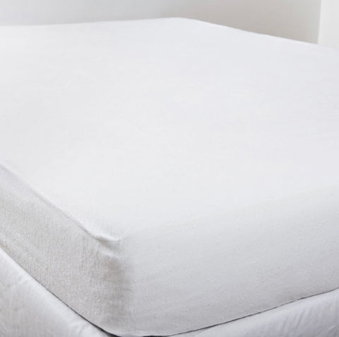 Protège-matelas 90×190 +28 cm en molleton imperméable