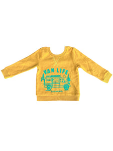 Pull Crib & Kids "Van Life" orange/vert