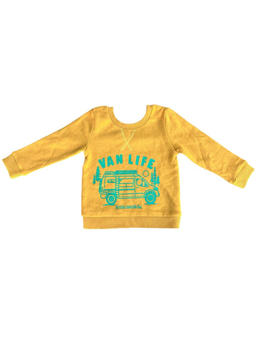 Pull Crib & Kids "Van Life" orange/vert