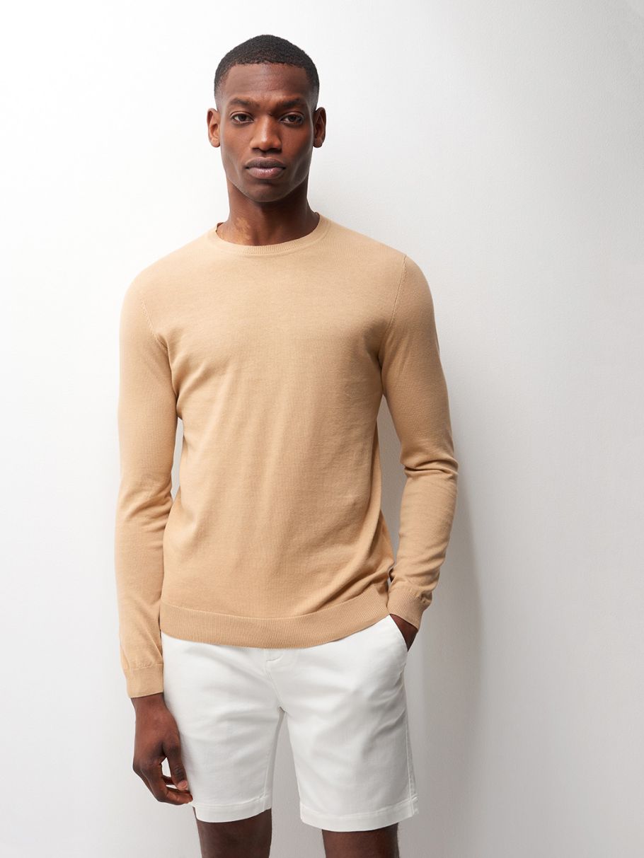 Pull Devred Beige Homme