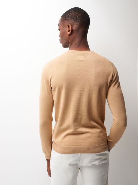 Pull Devred Beige Homme