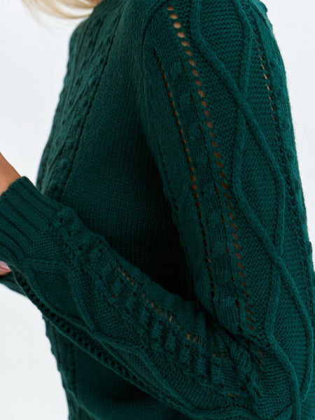 Pull Top Secret vert femme