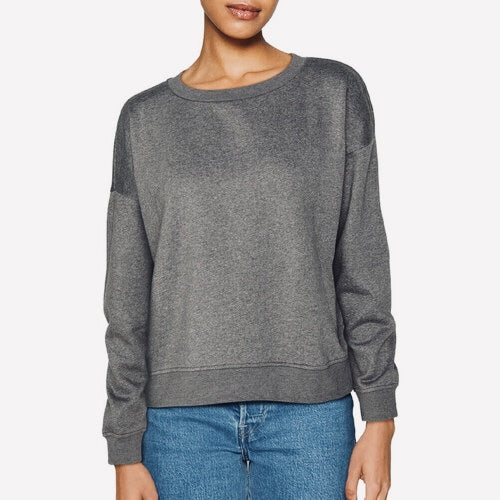 Pull Vero Moda gris foncé femme