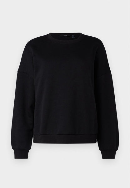 Pull sweatshirt Vero Moda noir femme