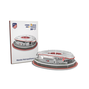 Puzzle 3D Atlético Madrid Stade Wanda Metropolitano Nanostad 26 pièces