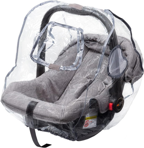 Babify - Couverture Protection contre la pluie siège auto avec fenêtre avant et ventilation